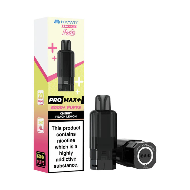 Cherry Peach Lemon Hayati Pro Max Plus Pods