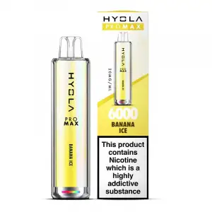 Banana Ice HYOLA Pro Max HY6000 Disposable Vape 