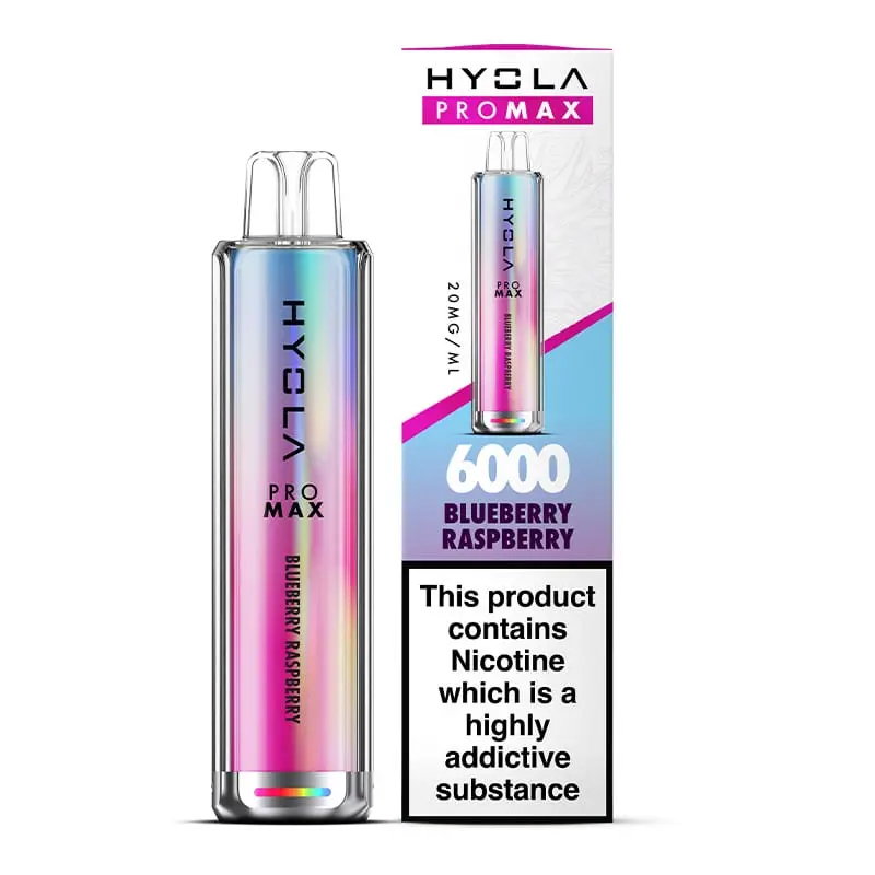 HYOLA Pro Max HY6000 Disposable Vape - Blueberry Raspberry