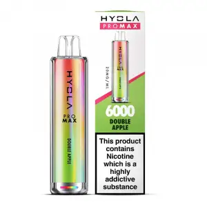 Double Apple HYOLA Pro Max HY6000 Disposable Vape 