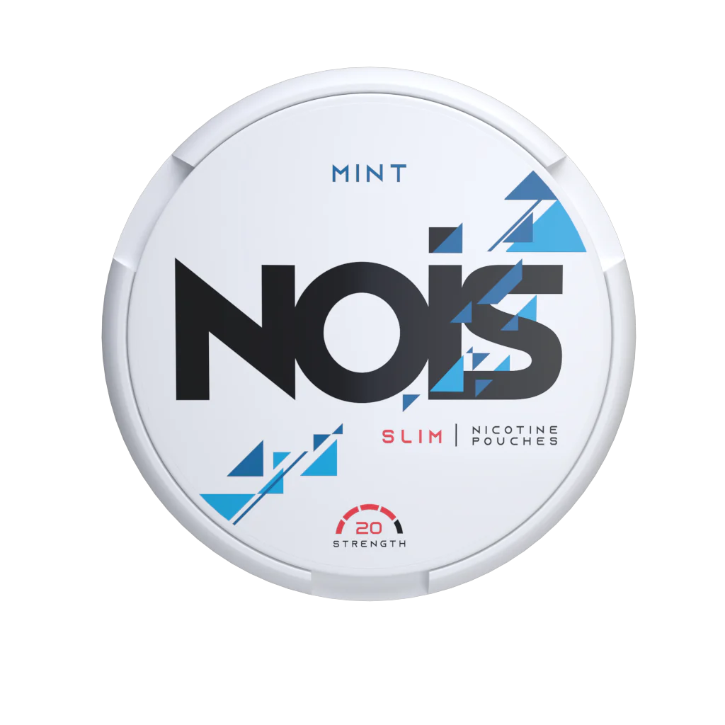 Mint Nicotine Pouches White Edition by Nois