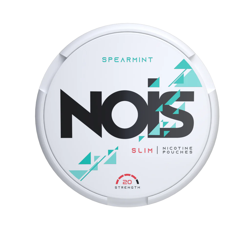 Spearmint Nicotine Pouches White Edition by Nois