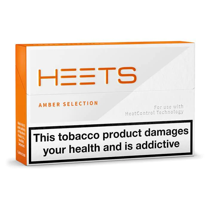 IQOS HEETS Selection Tobacco Sticks - Amber Selection