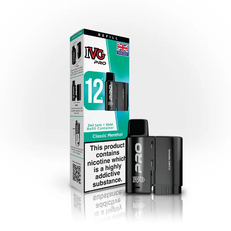 IVG Pro 12 Prefilled Pod - Classic Menthol | 20mg