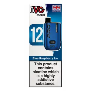 Blue Raspberry Ice IVG PRO 12 Pod Kit