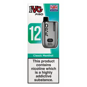 Classic Menthol IVG PRO 12 Pod Kit