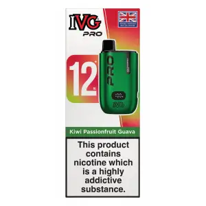 Kiwi Passionfruit Guava IVG PRO 12 Pod Kit