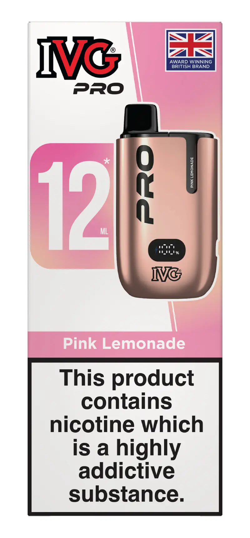 Pink Lemonade IVG PRO 12 Pod Kit