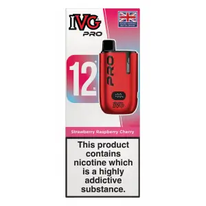 Strawberry Raspberry Cherry IVG PRO 12 Pod Kit