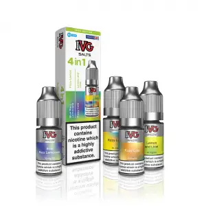 Soda Edition 4 in 1 Nic Salt E-Liquid by IVG (4 x 10ml)