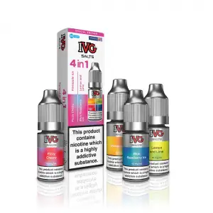 Special Edition 4 in 1 Nic Salt E-Liquid by IVG (4 x 10ml)