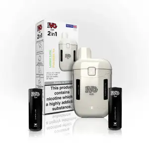 White(2 in 1) IVG Air 2 in 1 Disposable Vape Starter Kit