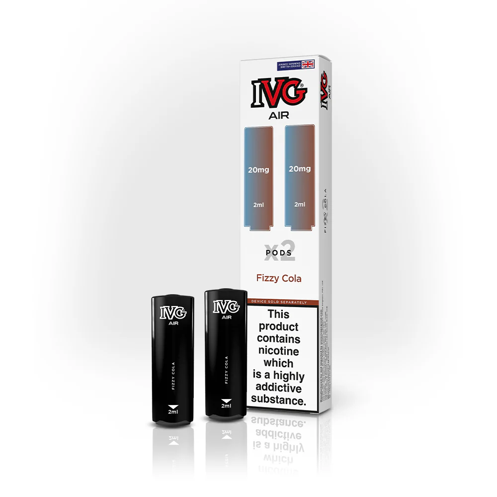  Fizzy Cola IVG Air Prefilled Disposable Vape Pods 20mg 