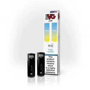 Fizzy Lemon IVG Air Prefilled Disposable Vape Pods 20mg 