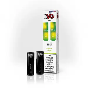 Lemon Lime IVG Air Prefilled Disposable Vape Pods 20mg
