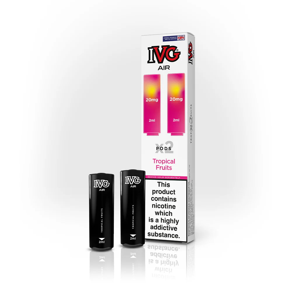  Tropical Fruits IVG Air Prefilled Disposable Vape Pods 20mg 