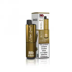 Tobacco Edition (4 in 1) | IVG 2400 Disposable Vape 