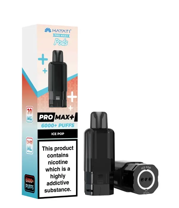  Hayati Pro Max Plus Pods - 10mg | Ice Pop