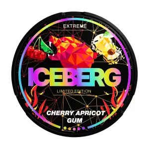 Cherry Apricot Gum Limited Edition Nicotine Pouches by Ice Berg 150mg/g