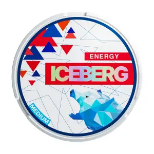 Energy Strong Nicotine Pouches by Ice Berg 100mg/g