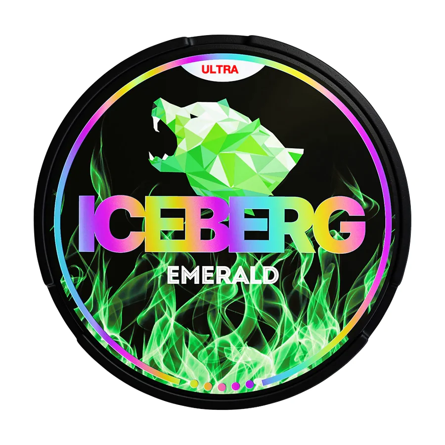  Emerald Ultra Nicotine Pouches by Ice Berg 150mg/g 