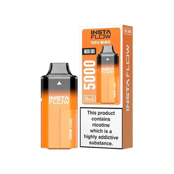  Triple Mango by Instafill Instaflow 5000 Disposable Vape Kit 