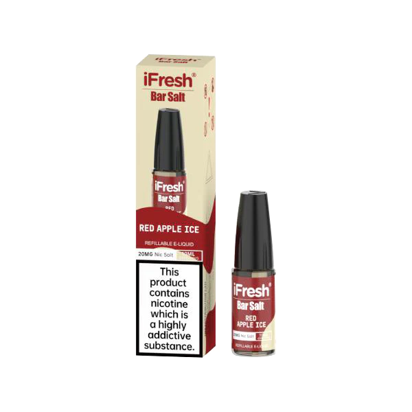  Red Apple Ice Nic Salt E-Liquid by iFresh 10ml  