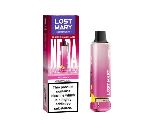Juicy Peach Lost Mary Nera Fullview Refill Pod