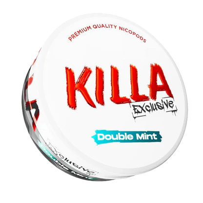 Killa Exclusive Nicotine Pouches 16.5mg/g | Double Mint