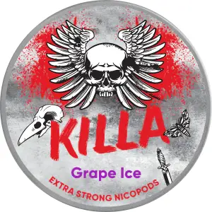 Grape Ice Nicotine Pouches by Killa
