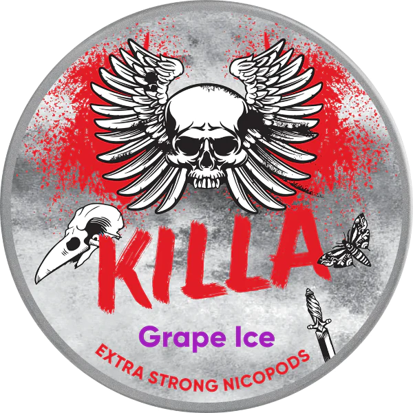  Grape Ice Nicotine Pouches by Killa 