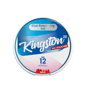 Blue Raspberry Ice Nicotine Pouches by Kingston | Pack of 20