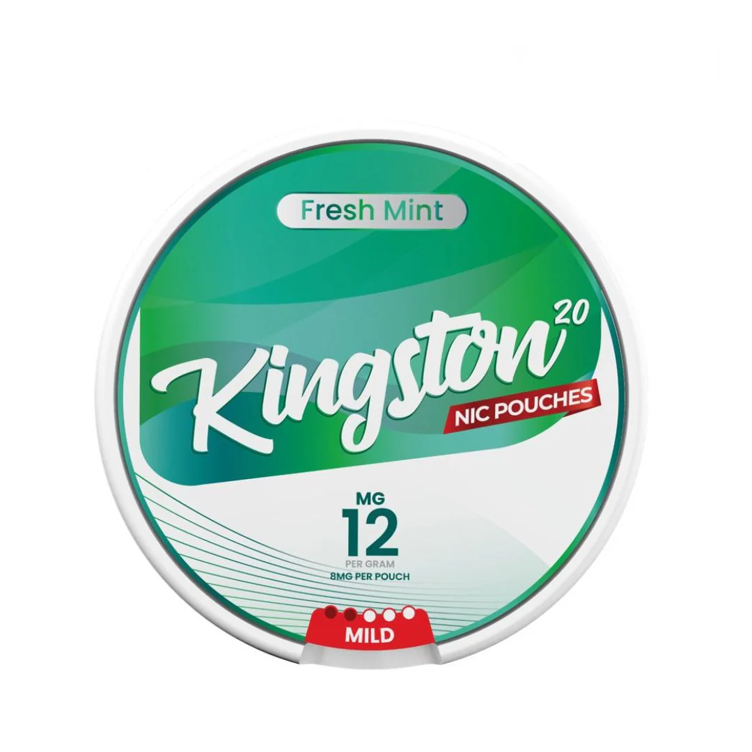  Fresh Mint Nicotine Pouches by Kingston | Pack of 20 