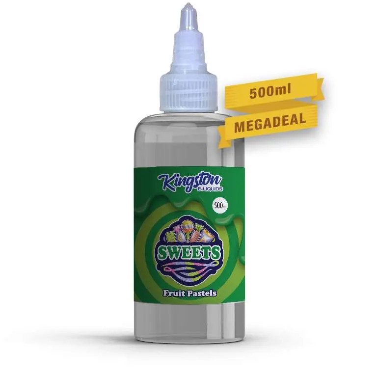 Kingston E liquid - Fruit Pastels - 500ml