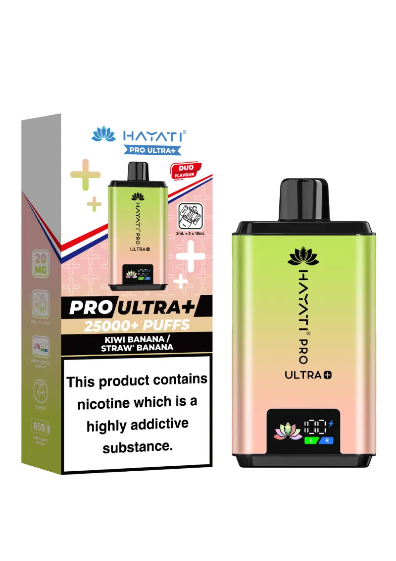 Hayati Pro Ultra Plus Kiwi Banana / Straw Banana