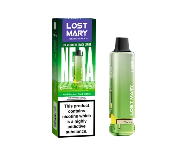 Kiwi Passionfruit Guava Lost Mary Nera Fullview Refill Pod