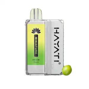 Kiwi & Lime Hayati® Miniature 600 Disposable Vape Pod Kit