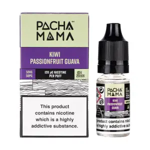 Kiwi Passion Fruit Guava Nic Salt E-Liquid by Pacha Mama 10ml