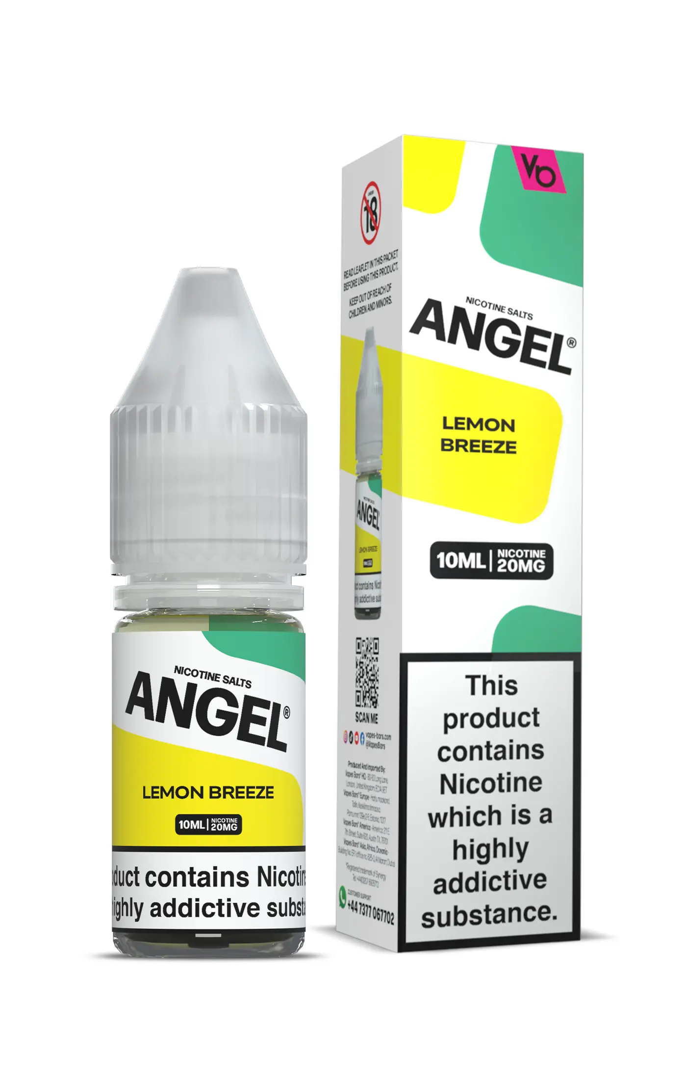 Lemon Breeze Nic Salt E-Liquid by Angel 10ml | Vape And Go