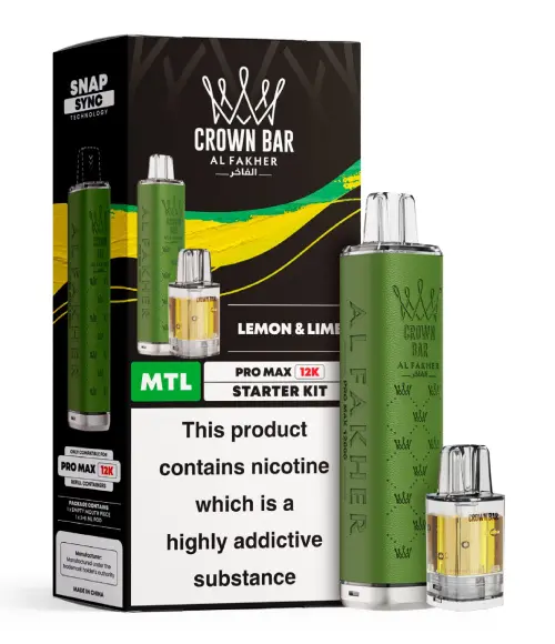 Al Fakher 12K Pro Max Prefilled Pod Kit - Lemon Lime