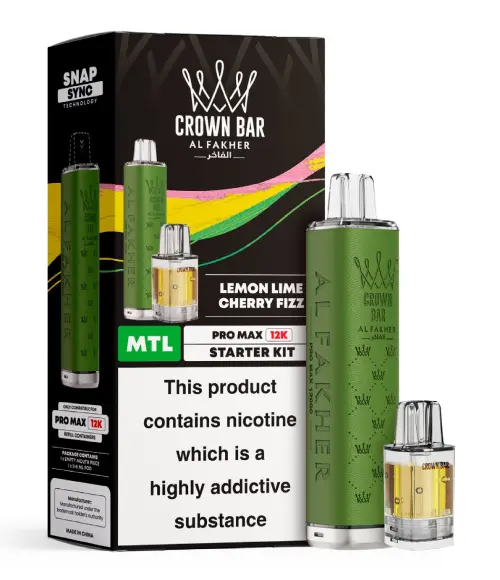 Al Fakher 12K Pro Max Prefilled Pod Kit - Lemon Lime Cherry Fizz