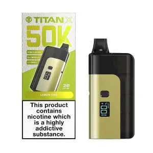 Lemon Lime Titan X 50K Prefilled Pod Kit