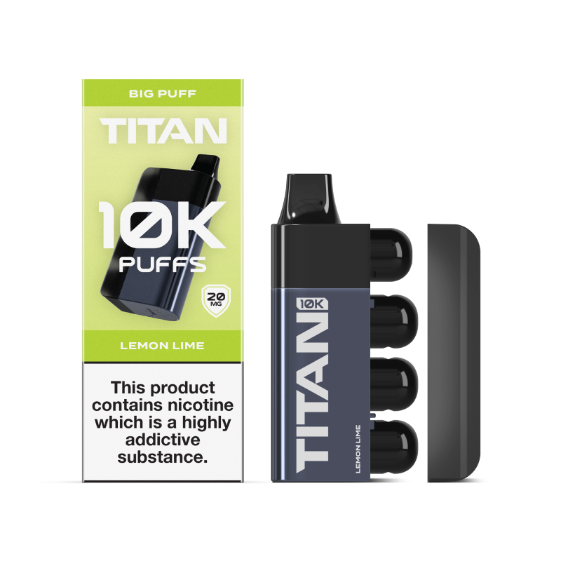  Lemon Lime Titan 10K Disposable Vape 20mg 