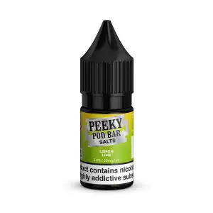 Peeky Pod Bar Salts - Lemon Lime | 20mg