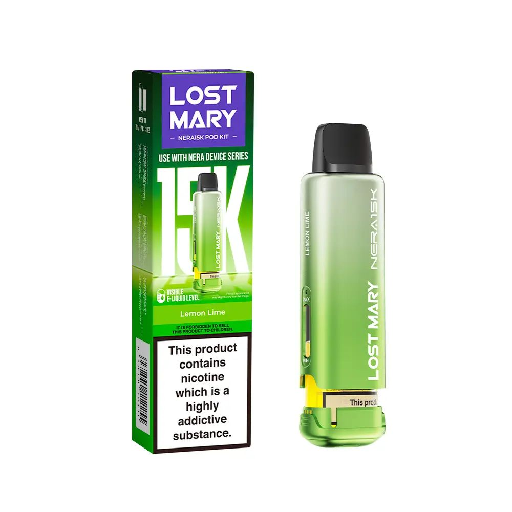  Lemon Lime Lost Mary Nera 15K Refill Pack 