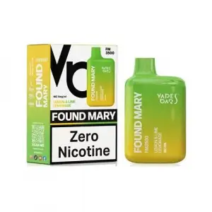Lemon & Lime  Lemonade | Zero Nicotine Found Marry FM3500 Disposable