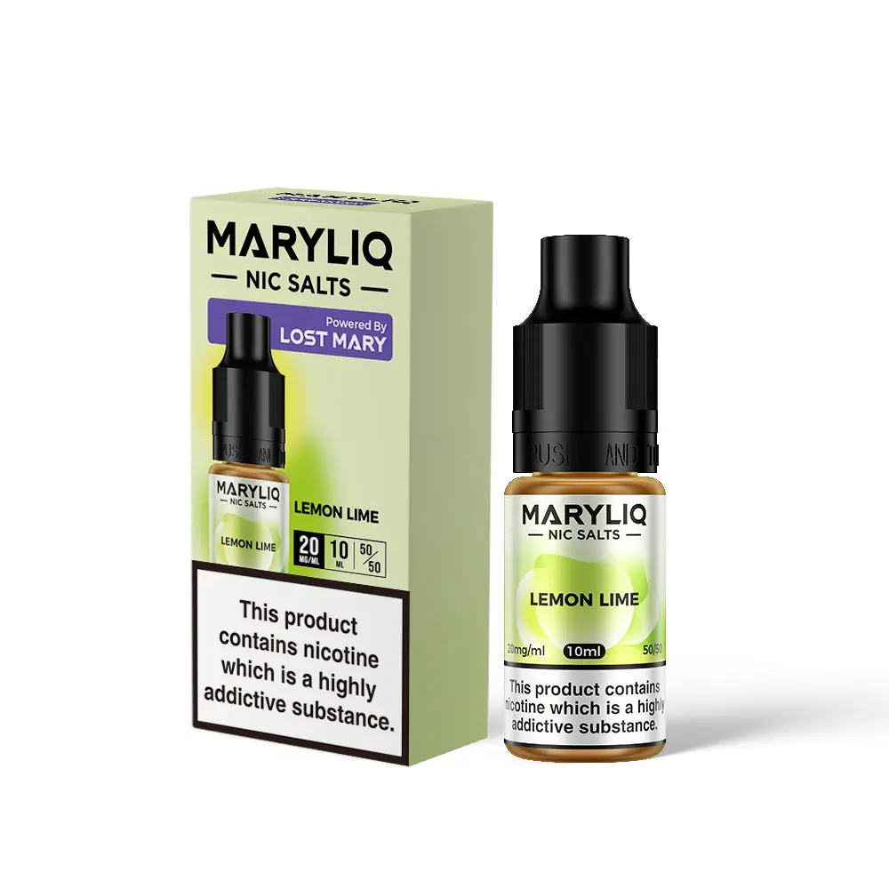 Lemon Lime Nic Salt E-Liquid by Maryliq Salts 10ml