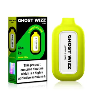 Lemon & Lime  | Ghost Wizz Disposable Vape 20mg