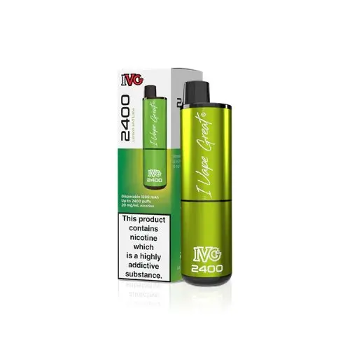 Lemon & Lime | IVG 2400 Disposable Vape | Vape And Go