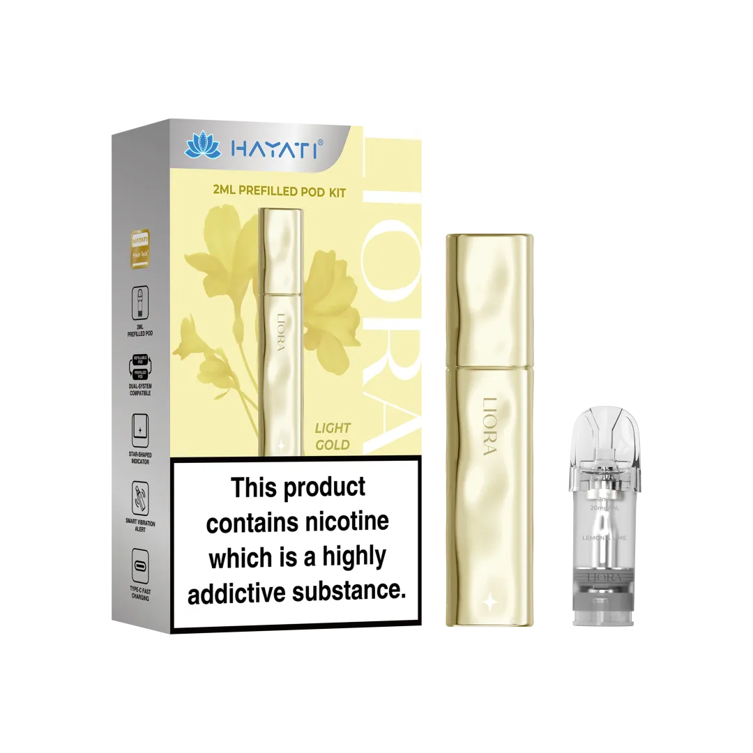 Light Gold Hayati Liora Pod Kit